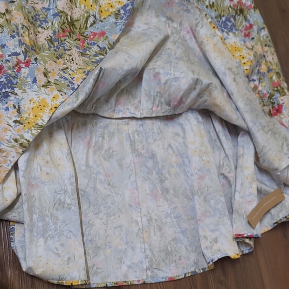 Reformation Multicolor Smocked Dress - Picture 8 of 16